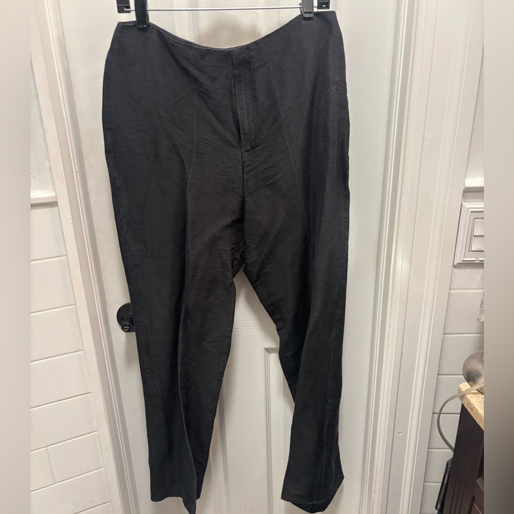 Black Silk Dress Pants